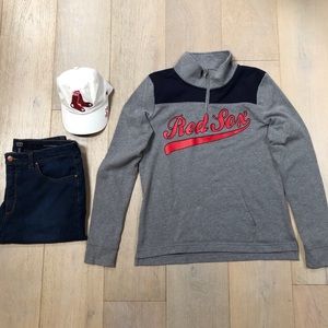 VS PINK • Boston Red Sox quarter zip